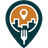 Food truck location pin icon